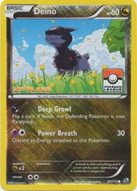 Deino (Pokemon League) [3rd Place] #97 League & Championship Cards