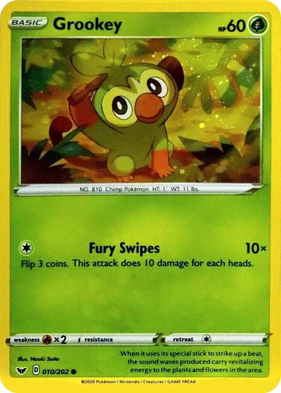 Grookey #10 Blister Exclusives