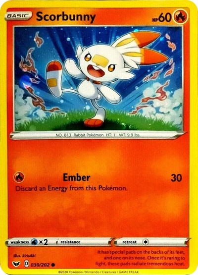 Scorbunny #30 Blister Exclusives