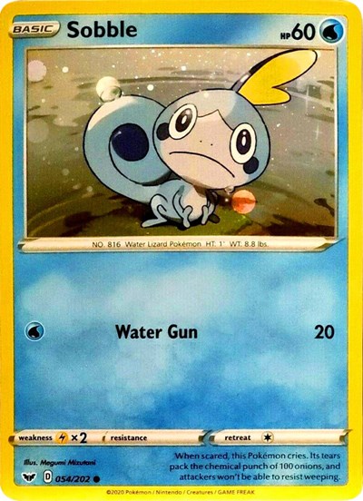 Sobble #54 Blister Exclusives