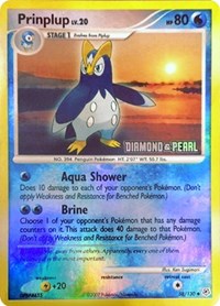 Prinplup [Diamond & Pearl] #58 Burger King Promos