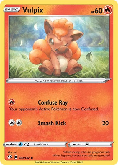 Vulpix #24 Rebel Clash