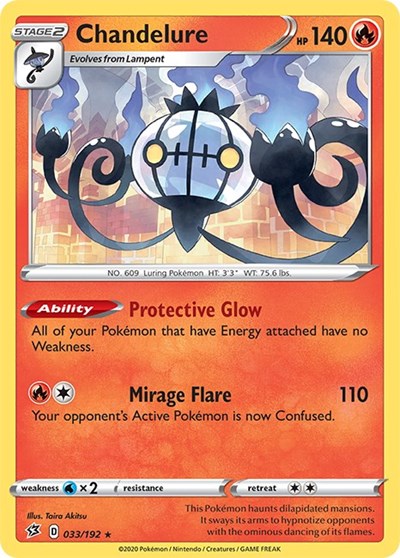Chandelure #33 Rebel Clash
