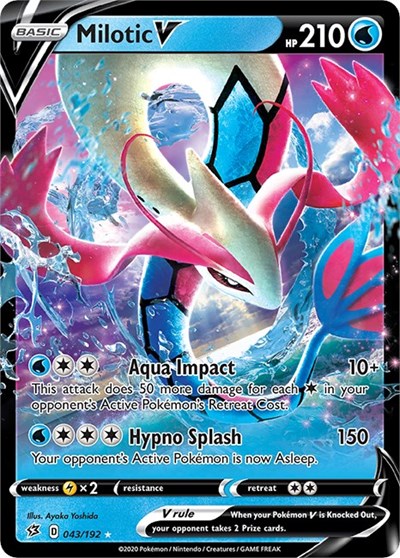 Milotic V #43 Rebel Clash