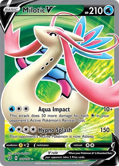 Milotic V #179 Rebel Clash