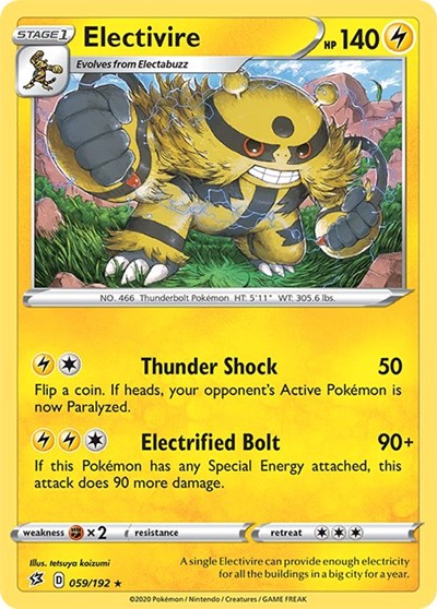 Electivire #59 Rebel Clash
