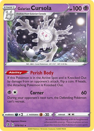 Galarian Cursola #79 Rebel Clash