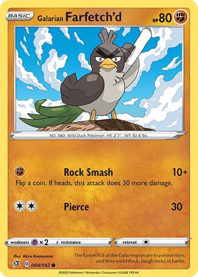 Galarian Farfetch'd #94 Rebel Clash