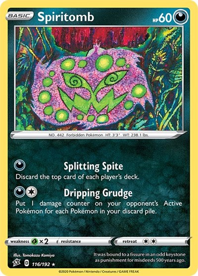 Spiritomb #116 Rebel Clash