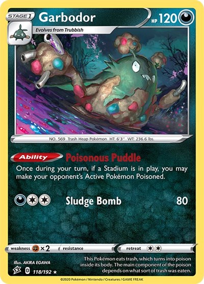 Garbodor #118 Rebel Clash