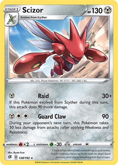 Scizor #128 Rebel Clash