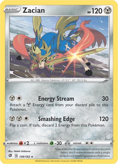 Zacian #139 Deck Exclusives