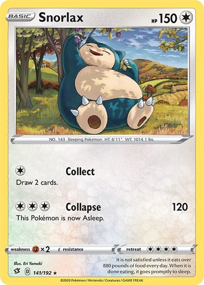 Snorlax #141 Rebel Clash