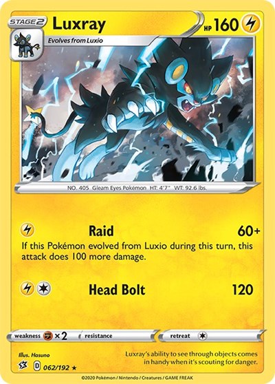 Luxray #62 PSA 10