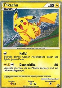 Pikachu #PW6 Pikachu World Collection Promos