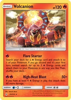 Volcanion Deck Exclusives #25