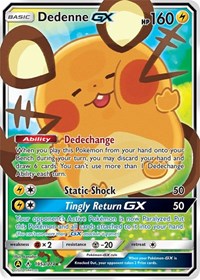 Dedenne GX #195A Alternate Art Promos