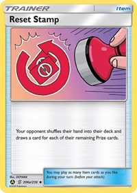 Reset Stamp #206A Alternate Art Promos