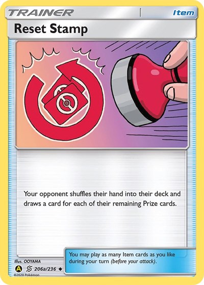 Reset Stamp #206A Alternate Art Promos