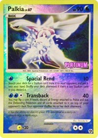 Palkia [Platinum] #26 Burger King Promos
