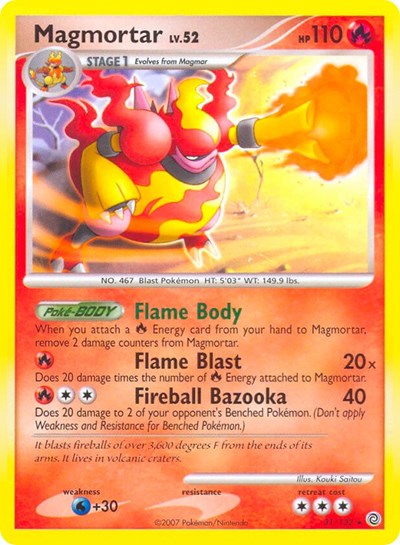Magmortar #31 Deck Exclusives