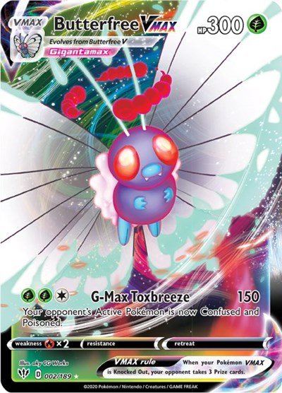 Butterfree VMAX #2 Darkness Ablaze