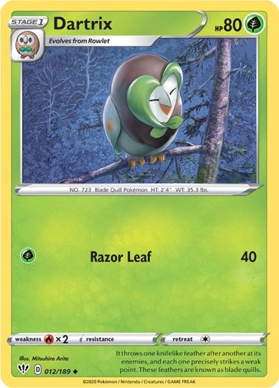Dartrix #12 Darkness Ablaze