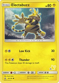 Electabuzz #43 Battle Academy
