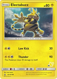 Electabuzz #43 Battle Academy
