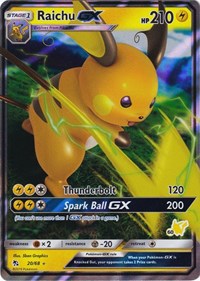 Raichu GX #20 Battle Academy
