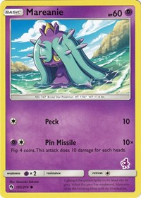 Mareanie #105 Battle Academy