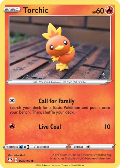 Torchic #22 Darkness Ablaze