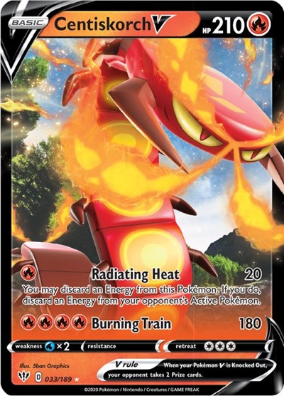 Centiskorch V #33 Darkness Ablaze