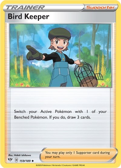 Bird Keeper #159 Darkness Ablaze