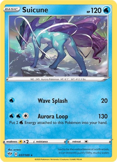 Suicune #37 Darkness Ablaze