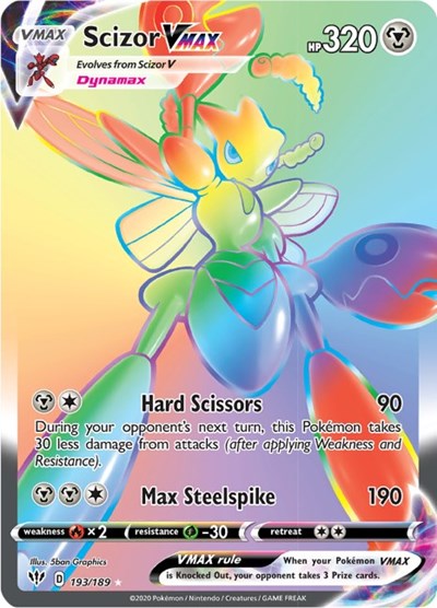 Scizor VMAX #193 Darkness Ablaze