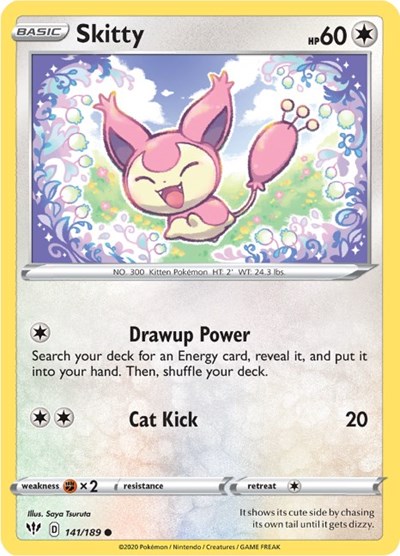 Skitty #141 Darkness Ablaze