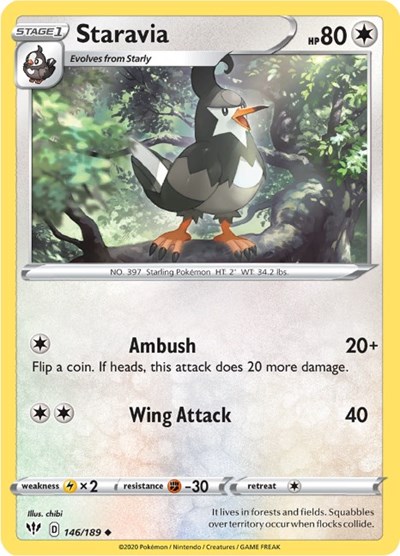 Staravia #146 Darkness Ablaze