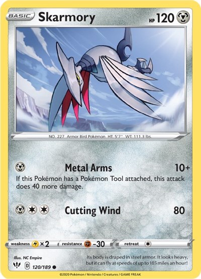 Skarmory #120 Darkness Ablaze