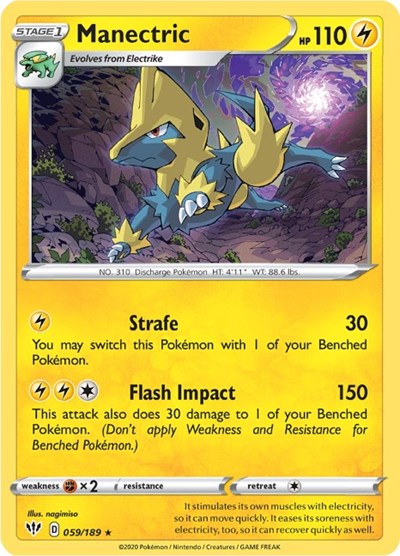 Manectric #59 Darkness Ablaze