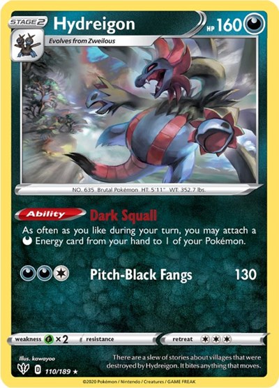 Hydreigon #110 Darkness Ablaze