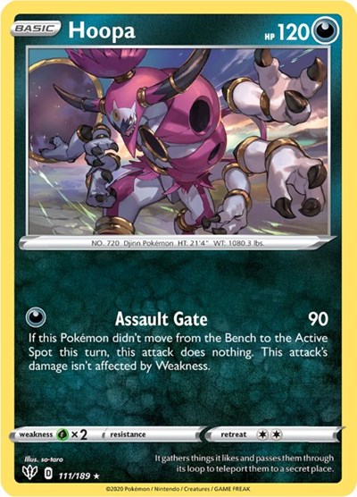Hoopa #111 Darkness Ablaze