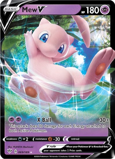 Mew V #69 Darkness Ablaze