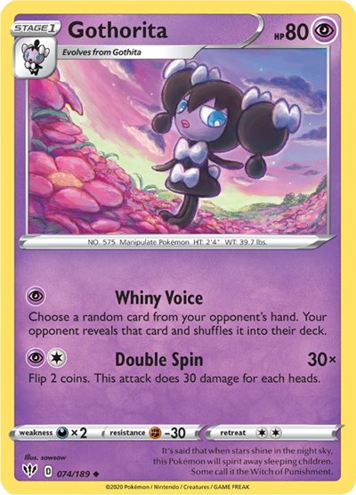 Gothorita #74 Darkness Ablaze