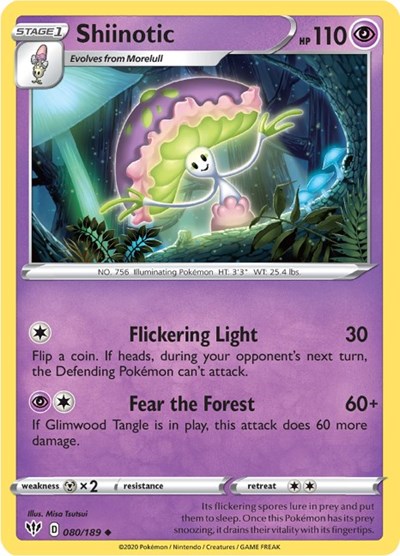 Shiinotic #80 Darkness Ablaze