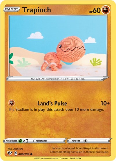 Trapinch #89 Darkness Ablaze