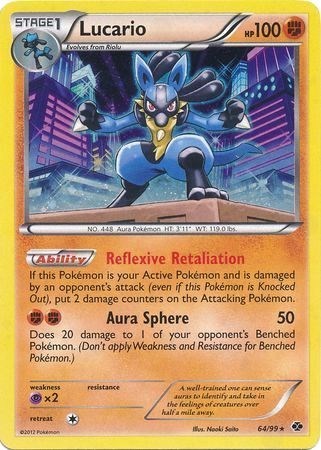 Lucario #64 Blister Exclusives
