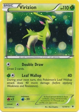 Virizion #13 Blister Exclusives