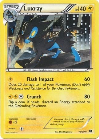 Luxray #46 Blister Exclusives