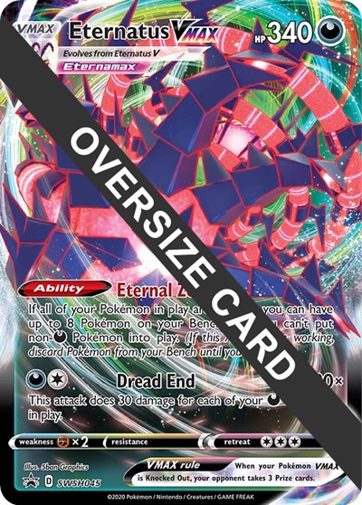 Eternatus VMAX #SWSH045 Jumbo Cards